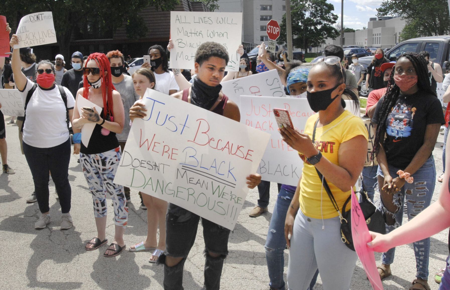 In reaction to bad policing